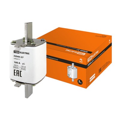 Вставка плавкая 100А ППНН-37 габарит 2 SQ0713-0026 Вставка плавкая 100А ППНН-37 габарит 2 SQ0713-0026