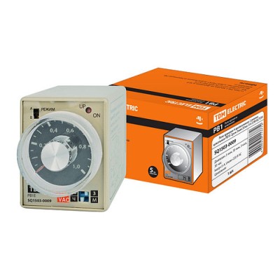 Реле времени РВ1E-2реж-3мин/30час-5А-220В-8Ц SQ1503-0009 SQ1503-0009 Реле времени РВ1E-2реж-3мин/30час-5А-220В-8Ц SQ1503-0009 SQ1503-0009