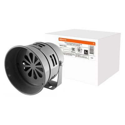 Сирена электромеханическая ССП-290 пласт. корпус 24В 116 дБ TDM Сирена электромеханическая ССП-290 пласт. корпус 24В 116 дБ TDM