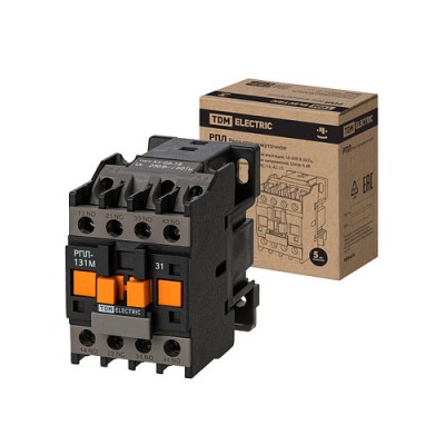 РПЛ-131М УХЛ4Б, 16А, 230В 50Гц, 3НО+1НЗ TDM SQ0701-0509 РПЛ-131М УХЛ4Б, 16А, 230В 50Гц, 3НО+1НЗ TDM SQ0701-0509