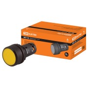 Кнопка SB7-CA55 d22мм 1з+1р желтая SQ0746-0013