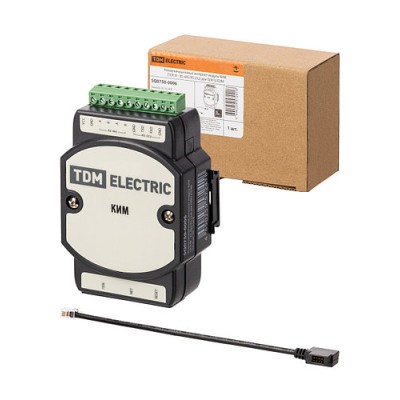 Коммуникационный интернет-модуль КИМ TCP/IP - RS-485/RS-232 для ПЛК12 TDM SQ0750-0006 Коммуникационный интернет-модуль КИМ TCP/IP - RS-485/RS-232 для ПЛК12 TDM SQ0750-0006