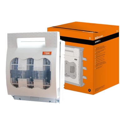 Шинный выключатель-разъединитель с функцией защиты ШПВР 3 3П 630A TDM Шинный выключатель-разъединитель с функцией защиты ШПВР 3 3П 630A TDM