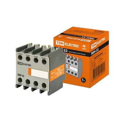 Приставка ПКН-22 доп.контакты 2з+2р TDM SQ0708-0041 Приставка ПКН-22 доп.контакты 2з+2р TDM SQ0708-0041