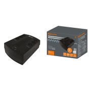 Источник бесперебойного питания ИБП 850 ВА 6 розеток +2USB TDM