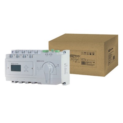 Устройство автоматического ввода резерва АВР-ПНД 4П 125А 380В с дисплеем TDM Устройство автоматического ввода резерва АВР-ПНД 4П 125А 380В с дисплеем TDM