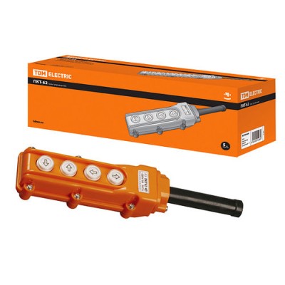 Пульт управления 4 кнопки IP54 ПКТ-62 TDM SQ0706-0001 Пульт управления 4 кнопки IP54 ПКТ-62 TDM SQ0706-0001