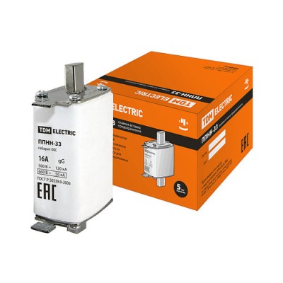 ППНН-33 габ.00C, 16А SQ0713-0058 ППНН-33 габ.00C, 16А SQ0713-0058