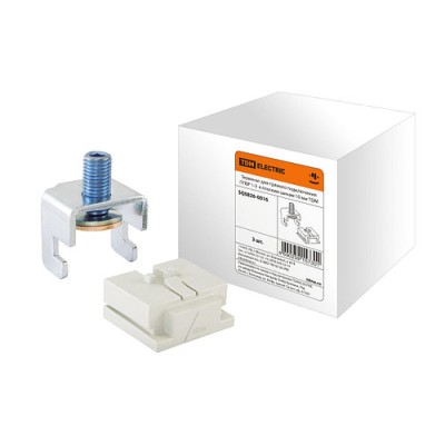 Терминал для прямого подключения ППВР 1-3 к плоским шинам 10 мм TDM Терминал для прямого подключения ППВР 1-3 к плоским шинам 10 мм TDM