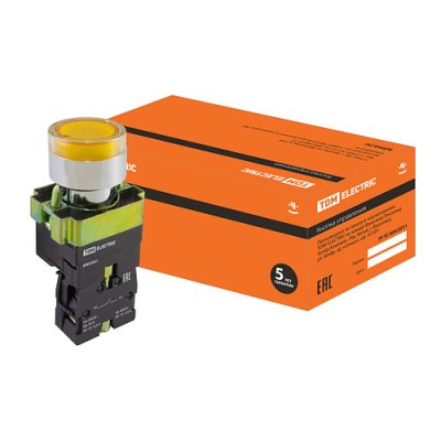 Кнопка BW3561 с подсветкой желтый 1з SQ0704-0056 Кнопка BW3561 с подсветкой желтый 1з SQ0704-0056