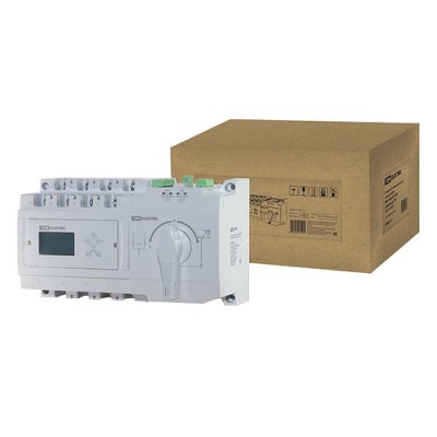 Устройство автоматического ввода резерва АВР-ПНД 4П 160А 380В с дисплеем TDM Устройство автоматического ввода резерва АВР-ПНД 4П 160А 380В с дисплеем TDM