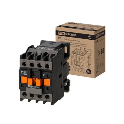 РПЛ-122М УХЛ4Б, 16А, 24В 50Гц, 2НО+2НЗ TDM SQ0701-0501 РПЛ-122М УХЛ4Б, 16А, 24В 50Гц, 2НО+2НЗ TDM SQ0701-0501