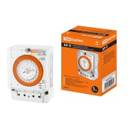 Аналоговое суточное реле АР-П-15мин/24ч-20А(монт.плоскость) SQ1503-0022