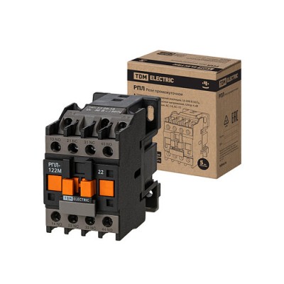 Реле промежуточное РПЛ-122М УХЛ4Б, 16А, 36В 50Гц, 2НО+2НЗ TDM Реле промежуточное РПЛ-122М УХЛ4Б, 16А, 36В 50Гц, 2НО+2НЗ TDM