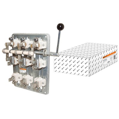 Рубильник РПБ-1/1П У3 TDM (100А, правый привод, без плавких вставок) Рубильник РПБ-1/1П У3 TDM (100А, правый привод, без плавких вставок)