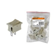 Клавишный переключатель YL-211-01 серый 2 положения 1з SQ0703-0019