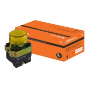 Лампа BV65 матрица d22 мм желтый SQ0702-0047