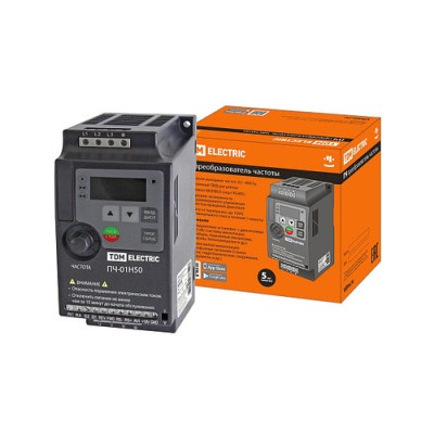Преобразователь частоты ПЧ-01H50 230В 1,5кВт TDM Преобразователь частоты ПЧ-01H50 230В 1,5кВт TDM
