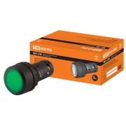Кнопка SB7-CW3361-24V LED d22мм 1з, зеленая SQ0746-0026