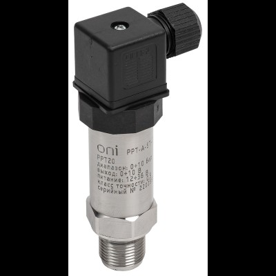 Преобразователь абсолютного давления PPT20 0,5% 0-10Бар 0-10В M20 DIN43650 ONI PPT-A-ST-010-0-10-3-2 Преобразователь абсолютного давления PPT20 0,5% 0-10Бар 0-10В M20 DIN43650 ONI PPT-A-ST-010-0-10-3-2