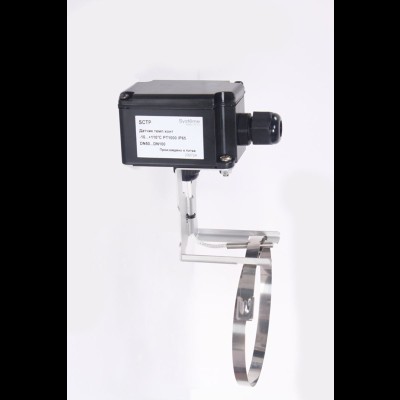 Датчик температуры контактный, -10...+110°С NTC10кОм 50…100мм IP65 SCTN Датчик температуры контактный, -10...+110°С NTC10кОм 50…100мм IP65 SCTN