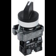 Переключатель LA167-BDF21 2 полож. 1з черный IEK BSW20-BDF21-1-24-67-2-K02