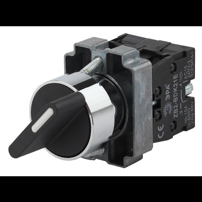 ЭРА Переключатель LAY5-BD33 3 положения "I-0-II" стандарт ручка (20/200/5000) Б0045685 ЭРА Переключатель LAY5-BD33 3 положения "I-0-II" стандарт ручка (20/200/5000) Б0045685