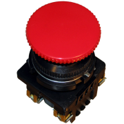 Кнопка КЕ 021/2-гриб красный A8012-80077003