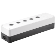 Корпус КП105(6) для кнопок 5(6)мест белый IEK BKP10-6-K01