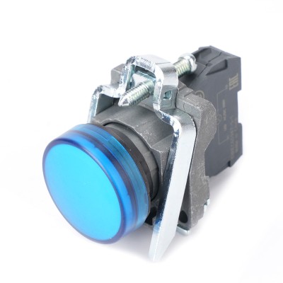 Сигнальная лампа в сборе модульная 22 мм синяя 24В DC SB4BVB6 Сигнальная лампа в сборе модульная 22 мм синяя 24В DC SB4BVB6