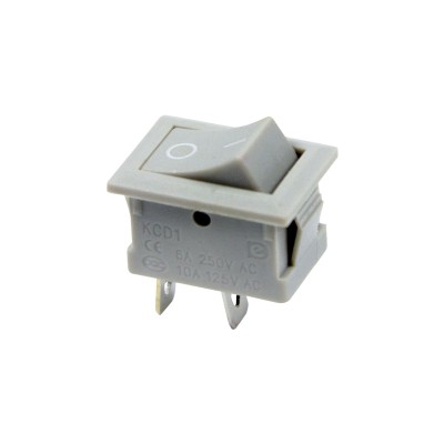 Выключатель клавишный 250V 6А 2с ON-OFF серый Mini RWB-201, SC-768 36-2113 Выключатель клавишный 250V 6А 2с ON-OFF серый Mini RWB-201, SC-768 36-2113