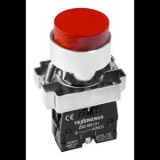 Кнопочный выключатель LAY5-BL41 красный 1з te00306031