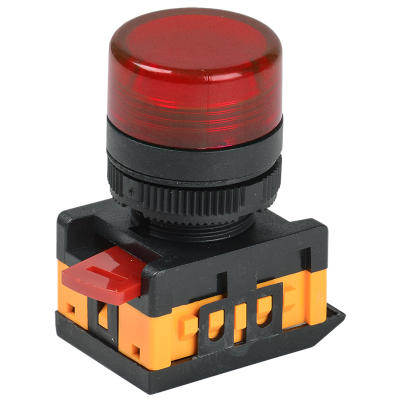 Лампа AL-22TE сигнальная d22мм красный неон/240В цилиндр IEK BLS30-ALTE-K04 Лампа AL-22TE сигнальная d22мм красный неон/240В цилиндр IEK BLS30-ALTE-K04