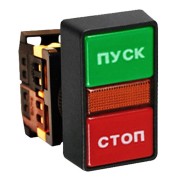 Кнопка AS-22N "Пуск-Стоп" прямоугольная 220В NO+NC EKF PROxima pbn-as-rec