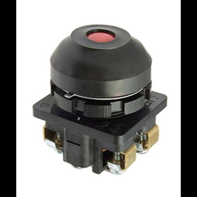 КЕ-081 У2 исп.2, красный, 1з+1р, цилиндр, IP54, 10А, 660В, выключатель кнопочный (ЭТ) ET502359 КЕ-081 У2 исп.2, красный, 1з+1р, цилиндр, IP54, 10А, 660В, выключатель кнопочный (ЭТ) ET502359