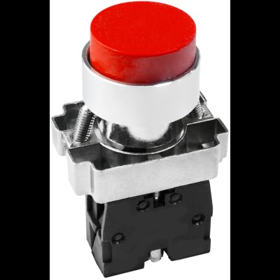 Кнопочный выключатель LAY5-BL42 красный 1р te00306034 Кнопочный выключатель LAY5-BL42 красный 1р te00306034