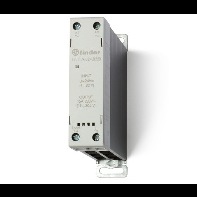 Реле модульное твердотельное выход 15А (24…280В AC) 24В DC функция "Произвольн. включ." 22.5мм клем. реле IP20 PAS 771190248251 Реле модульное твердотельное выход 15А (24…280В AC) 24В DC функция "Произвольн. включ." 22.5мм клем. реле IP20 PAS 771190248251