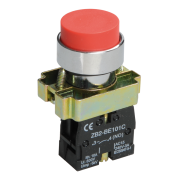 Кнопка управления LAY5-BL41 без подсветки красная 1з IEK BBT70-BL-K05