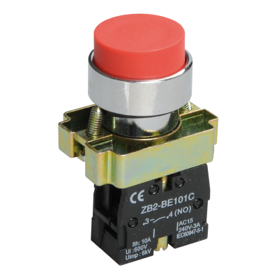 Кнопка управления LAY5-BL41 без подсветки красная 1з IEK BBT70-BL-K05 Кнопка управления LAY5-BL41 без подсветки красная 1з IEK BBT70-BL-K05