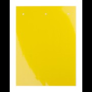Табличка полужесткая. Установка в держатель. ПВХ-0,5. Желтая TAS4915Y