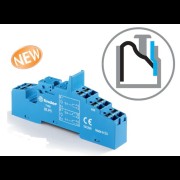 Розетка с безвинт. клеммами Push-in для реле 40.51 40.52 40.61 40.62 модули 99.02 86.03 в комплекте пластик. клипса 095.01 син. 95P5SPA 95P5SMA