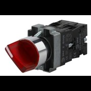 ЭРА Переключатель LAY5-BK2465 2 положения красный (20/200/3200) Б0045689