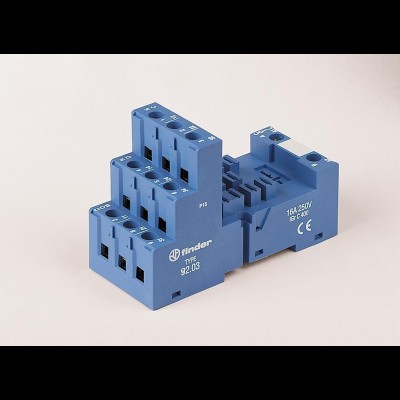 Розетка с безвинт. клеммами (пружинный зажим) для реле 55.32 55.34 таймера 85.02 85.04 модули 99.02 в комплекте пластик. клипса 094.91.3 син. 9454SPA 9203SMA Розетка с безвинт. клеммами (пружинный зажим) для реле 55.32 55.34 таймера 85.02 85.04 модули 99.02 в комплекте пластик. клипса 094.91.3 син. 9454SPA 9203SMA