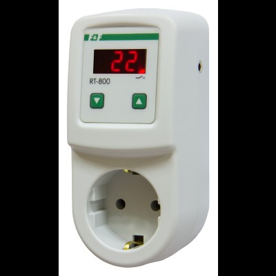 Регулятор температуры RT-800 д.т. -20 до +130°С температуры,тип корпуса вилка-розетка 230B EA07.001.017 Регулятор температуры RT-800 д.т. -20 до +130°С температуры,тип корпуса вилка-розетка 230B EA07.001.017