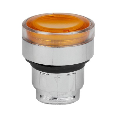 Головка кнопки OptiSignal D22 A4-PL-5 с подсветкой желтая металл ZB4BW353 332259 Головка кнопки OptiSignal D22 A4-PL-5 с подсветкой желтая металл ZB4BW353 332259