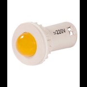 СКЛ-11-Р-2-220, оранжевая, 220В AC/DC, d=27, сила света 20 мКд IP40, светодиодная коммутаторная лампа (ЭТ) ET510819