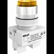 ЛK-22 Желтая неон Лампа коммутаторная ALTE D=22мм 220В 25009DEK