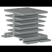 Радиатор для твердотельного реле OSS-2 25А ONI RSS-2-25