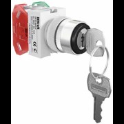 Переключатель на 2 фикс. полож. I-O с ключом AKS-2 ПЕ-22 25053DEK