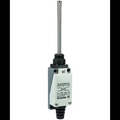 Выключатель ВП 25-2108М-65 У2, рычаг пружинный, 1з+1р, безинерционный, 21х56 мм, 3А, IP65, путевой (ЭТ) ET007242 Выключатель ВП 25-2108М-65 У2, рычаг пружинный, 1з+1р, безинерционный, 21х56 мм, 3А, IP65, путевой (ЭТ) ET007242